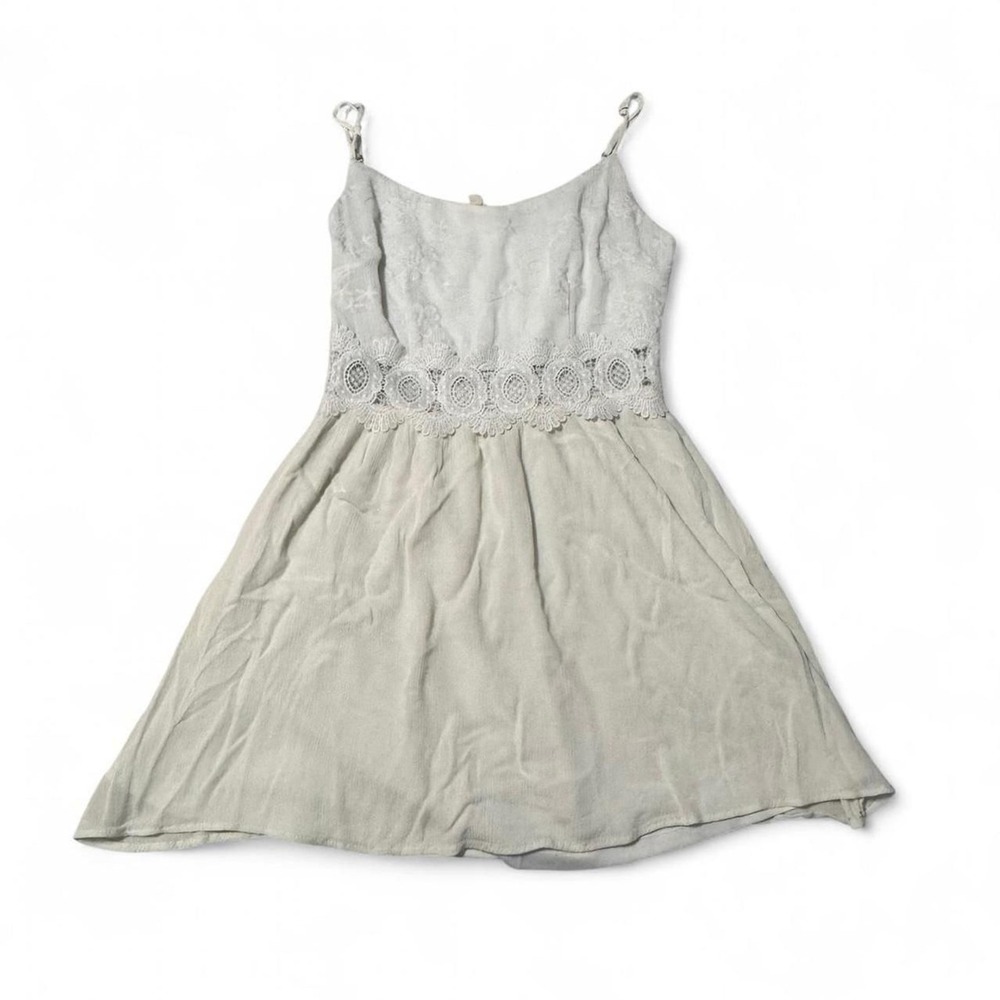 Ijoah | White Mini Tank Top Dress | Woman's Size‎ Small